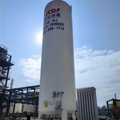 Tangki Oksigen Cair Kriogenik 20kl